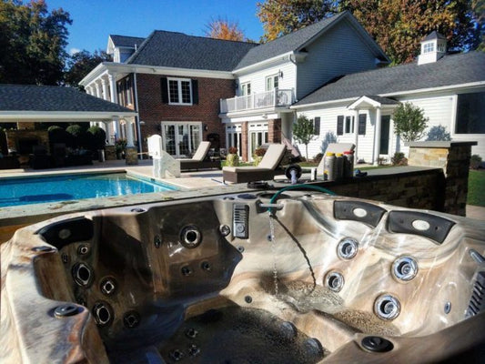 Hot Tub Drain and Clean