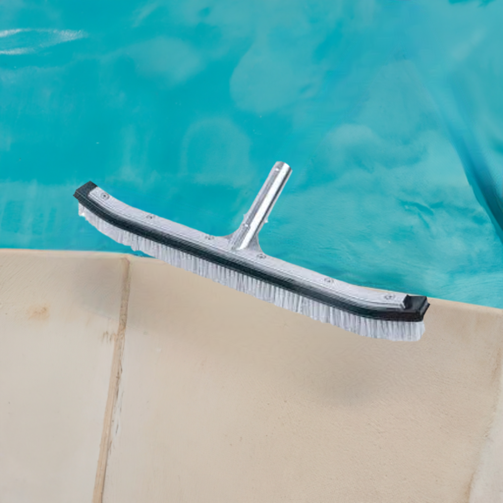 18" Combo Bristle Pro Curved Alum Brush